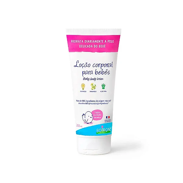 Loção Corporal Para Bebês Boiron 200ml