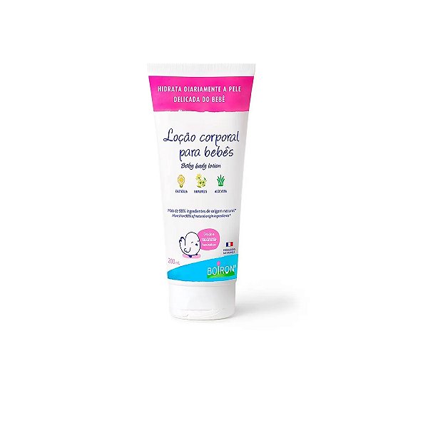 Loção Corporal Para Bebês Boiron 200ml