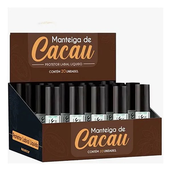 Manteiga De Cacau Roll On Natunéctar Caixa Com 20 Unidades
