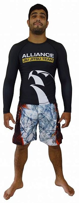 Rashguard Alliance Preto