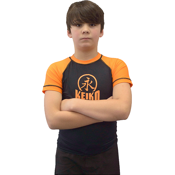 Rashguard Infanto Juvenil Laranja