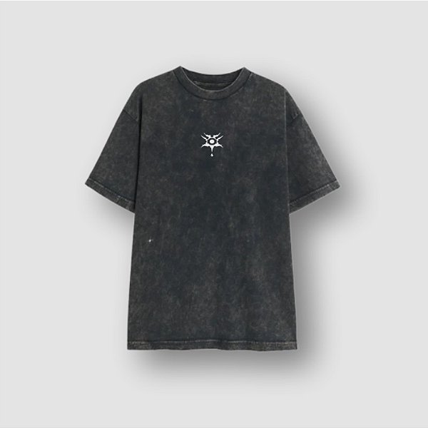 Camiseta Oversized Cinza Stonada (By Relva)