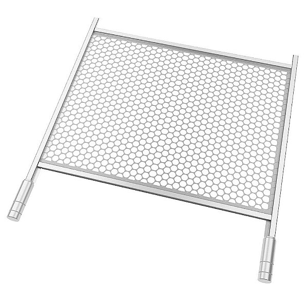 Grelha Moeda Tradicional  para Churrasco 100% Inox 60x50cm