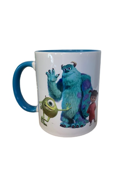 Caneca Cerâmica Alça Colorida - (personalize sua caneca)