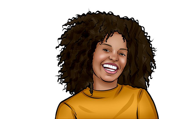 Caricatura Digital Estilo Cartoon