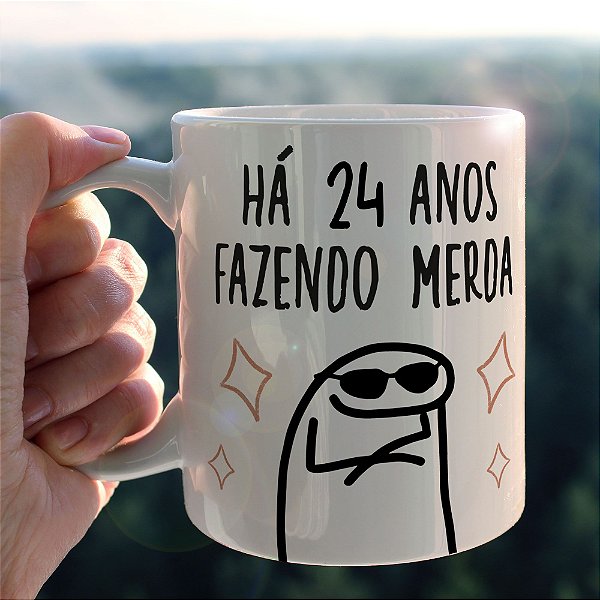 Caneca Cerâmica FLORK - Aniversário