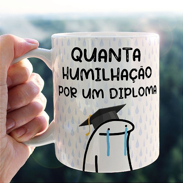 Caneca Cerâmica FLORK - Diploma