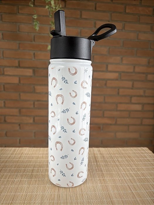 Garrafa Térmica Sport 650 ml com bico e alça - Personalizada