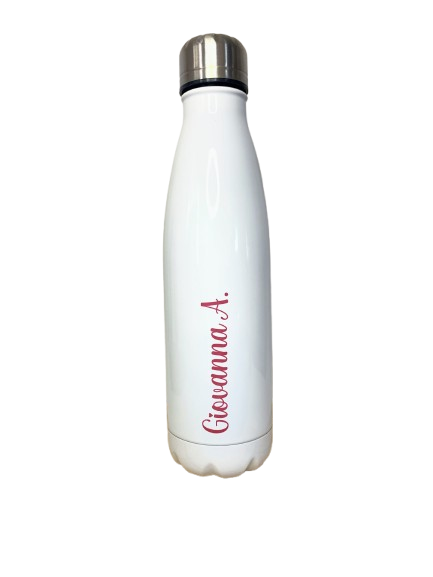 Garrafa Térmica Inox Branca 500 ml