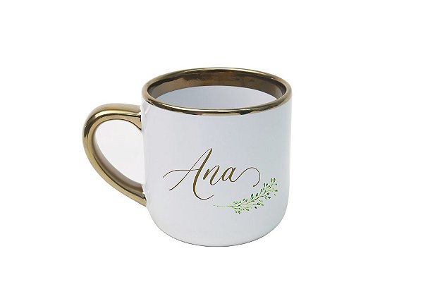 Caneca Imperial Dourada 325ml - sua arte
