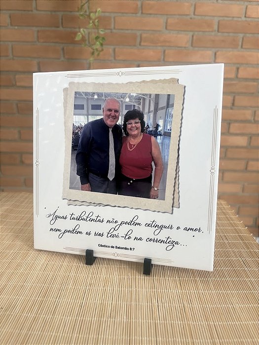 Azulejo Personalizado 20x20 cm - sua arte