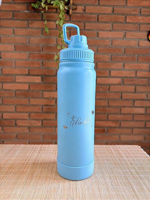 Garrafa Térmica Base de Silicone 800ml - Personalizada No Laser