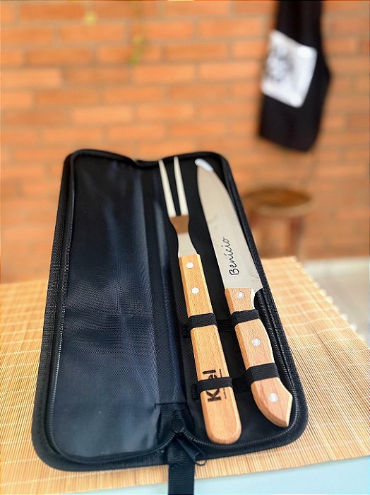 Kit Churrasco - Garfo e faca