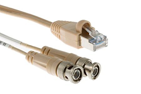 CABO E1 RJ45 BNC DESBALANCEADO PT 3,00M