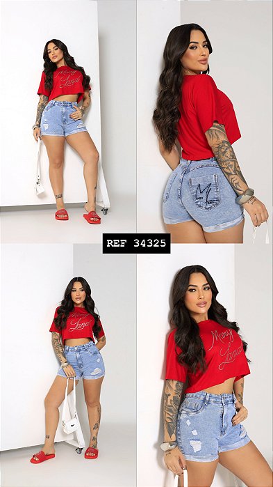 SHORT JEANS PROMOCIONAL