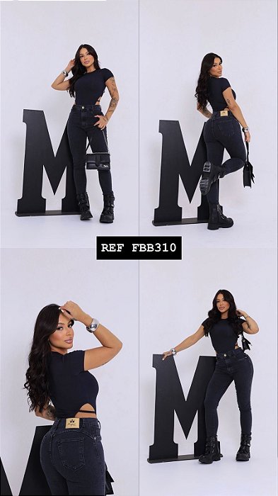 CALÇA JEANS GRAFITTE INTERMEDIÁRIA