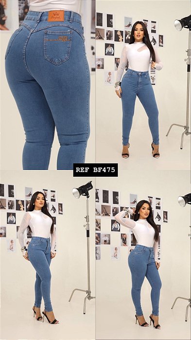 CALÇA JEANS LINHA PREMIUM GRADE QUEBRADA