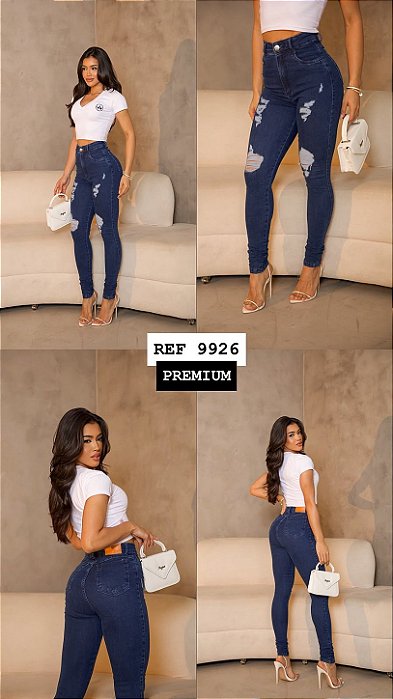 CALÇA JEANS LINHA PREMIUM