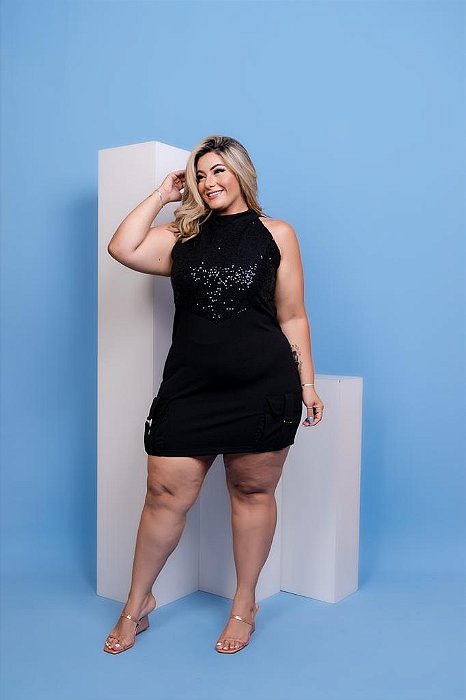 Vestidos gola on sale alta casual