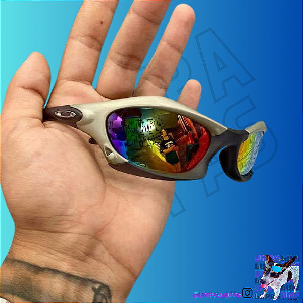 Lupa Oakley flak Jacketr 2.0 juliet Romeo xsquared com caixa