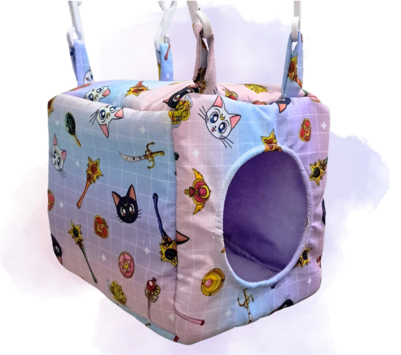 Cubo/Toca para Rato Twister 15x15cm - Selecione a Estampa