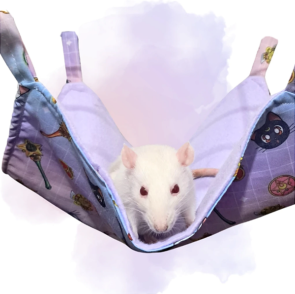 Kit 3 Redes Simples para Rato Twister (estampa aleatória) - Tamanho 30x30cm