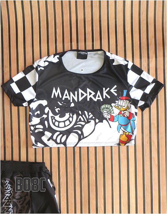 Cropped Mandraka De Quebrada Favela Feminino Cod 19 - Império Mandrake