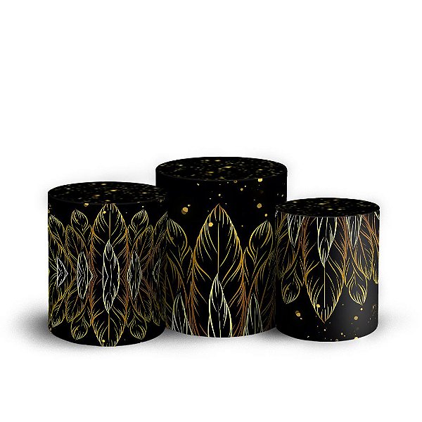 Trio Cilindro - Carnaval - Sublimado 3D + Elástico