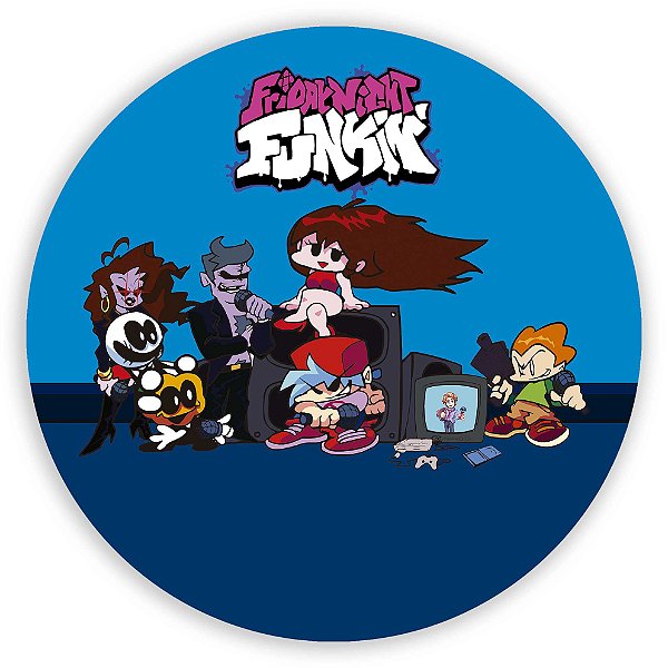 Painel de Mesa - Friday Night Funkin - Sublimado 3D