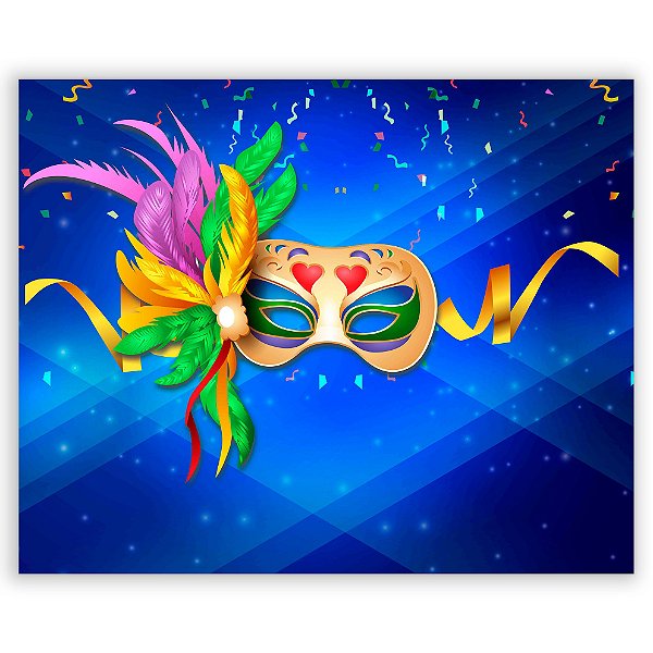 Painel Retangular - Carnaval - Sublimado 3D