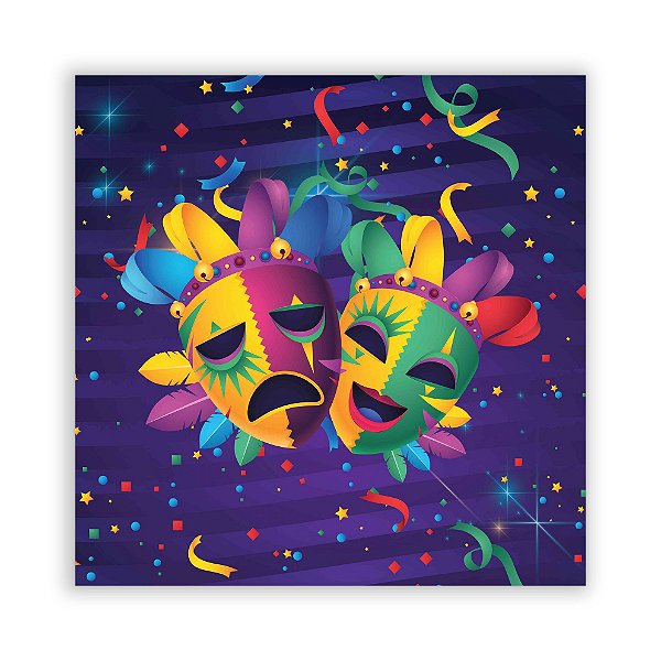 Painel Quadrado - Carnaval - Sublimado 3D