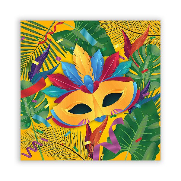Painel Quadrado - Carnaval - Sublimado 3D
