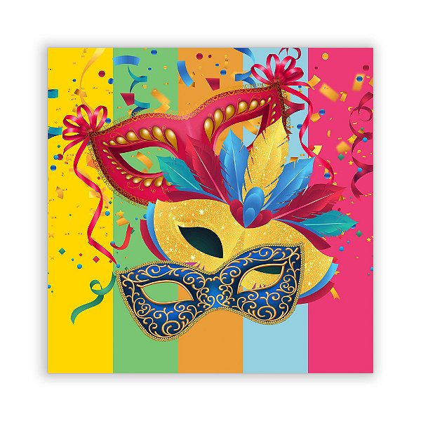 Painel Quadrado - Carnaval - Sublimado 3D