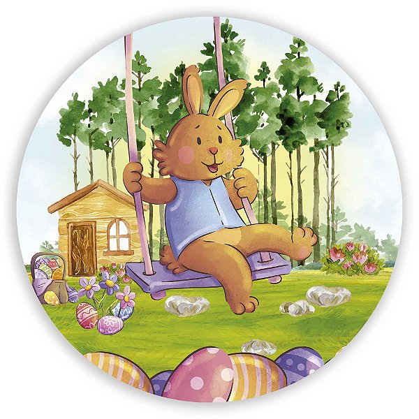 Painel de Mesa - Páscoa - Sublimado 3D