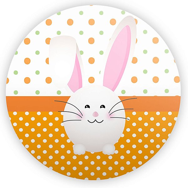 Painel Redondo - Pascoa - Sublimado 3D