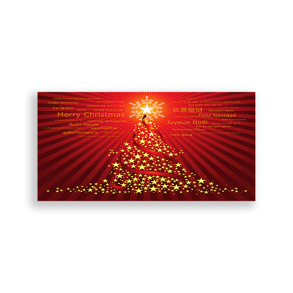 Painel Retangular - Natal - Sublimado 3D