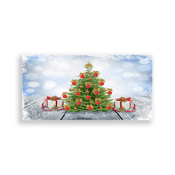 Painel Retangular - Natal - Sublimado 3D