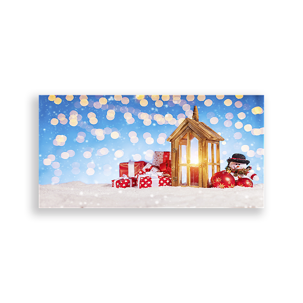 Painel Retangular - Natal - Sublimado 3D