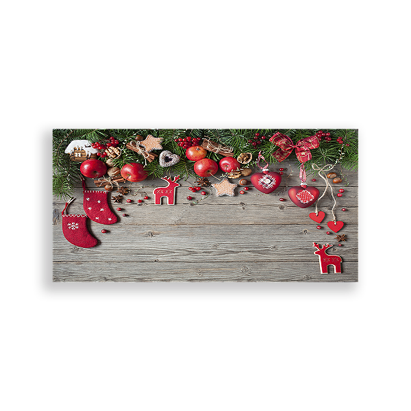 Painel Retangular - Natal - Sublimado 3D