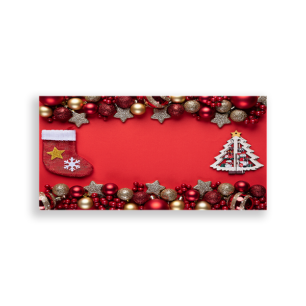 Painel Retangular - Natal - Sublimado 3D