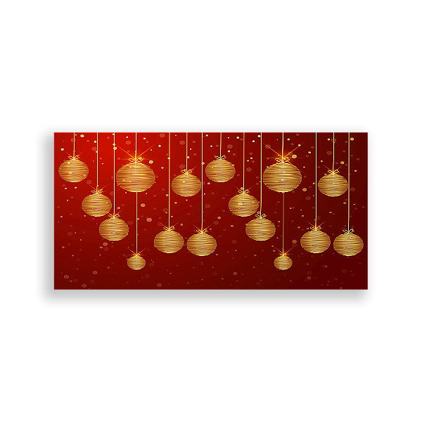 Painel Retangular - Natal - Sublimado 3D