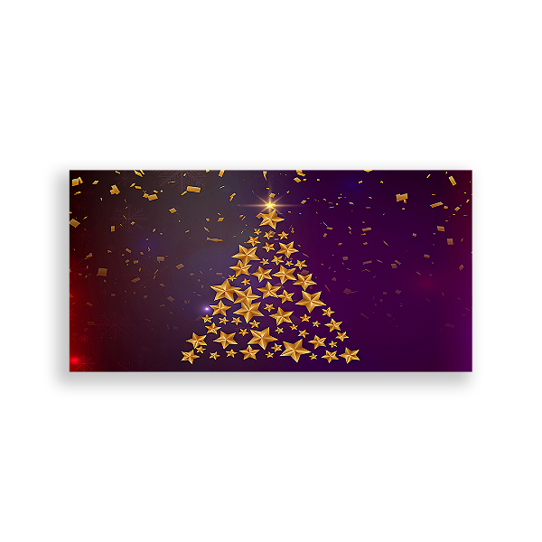 Painel Retangular - Natal - Sublimado 3D