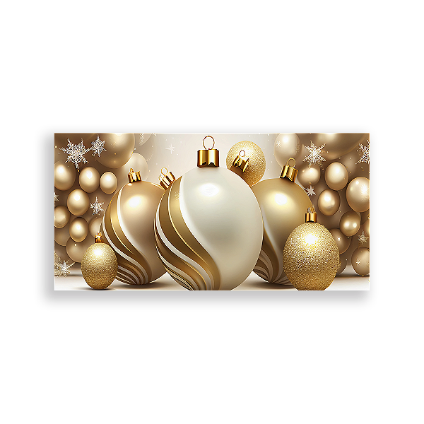 Painel Retangular - Natal - Sublimado 3D