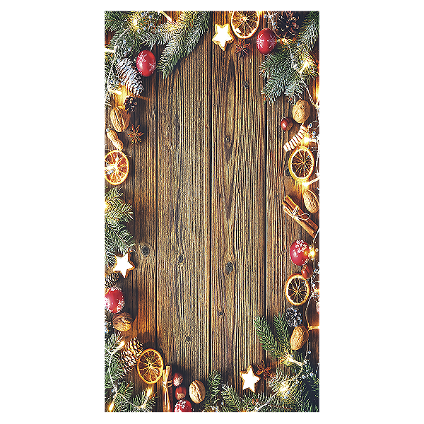 Faixa Lateral - Natal - Sublimado 3D