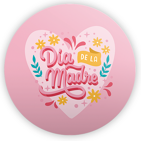 Painel Redondo - Dia Das Mães  - Sublimado 3D