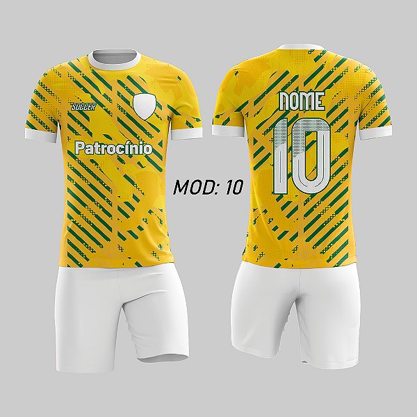 Camiseta Uniforme de Futebol - CF010
