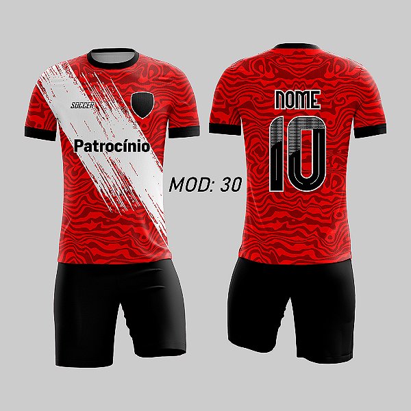 Camiseta Uniforme de Futebol - CF030