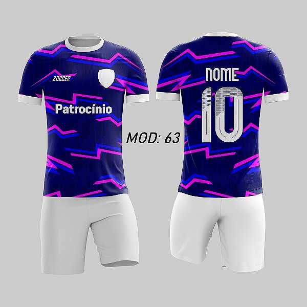 Camiseta Uniforme de Futebol - CF063