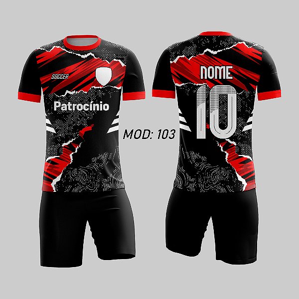 Camiseta Uniforme de Futebol - CF103