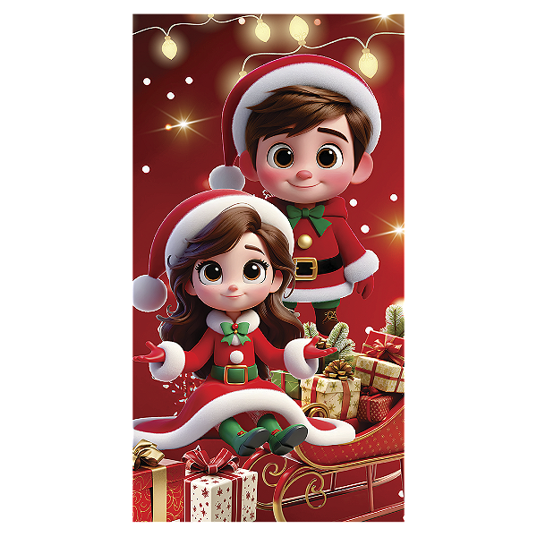 Faixa Lateral Sublimado 3D - Natal